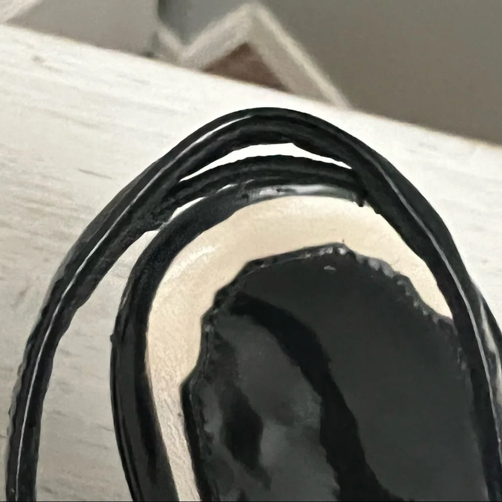 Christian Dior Patent Leather Slingback Pumps SIze 36.5/6.5 - Picture 8 of 16